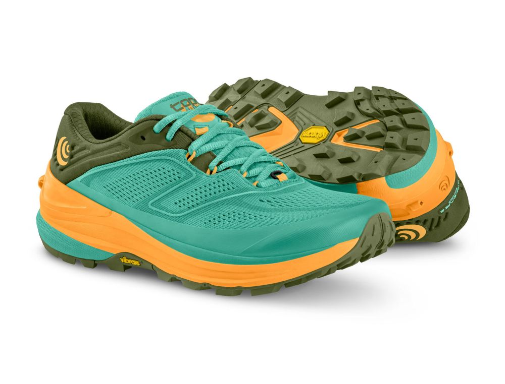 TOPO MEN'S ULTRAVENTURE 2-Turquoise/Gold