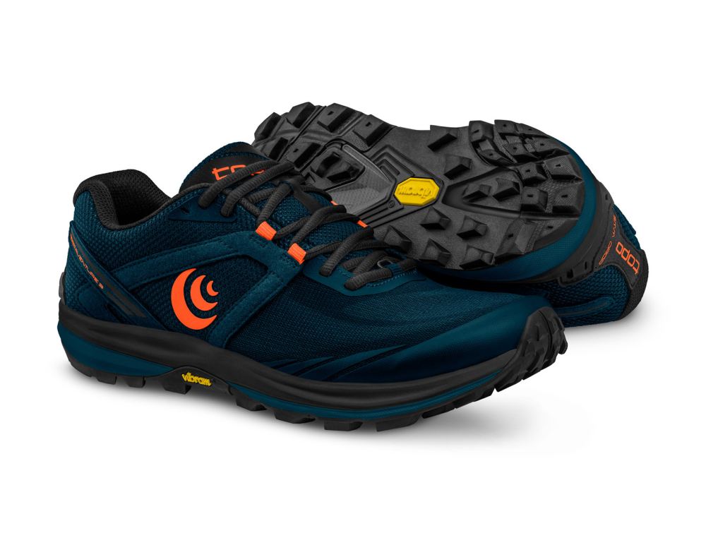 TOPO WOMEN'S TERRAVENTURE 3-Navy/Orange