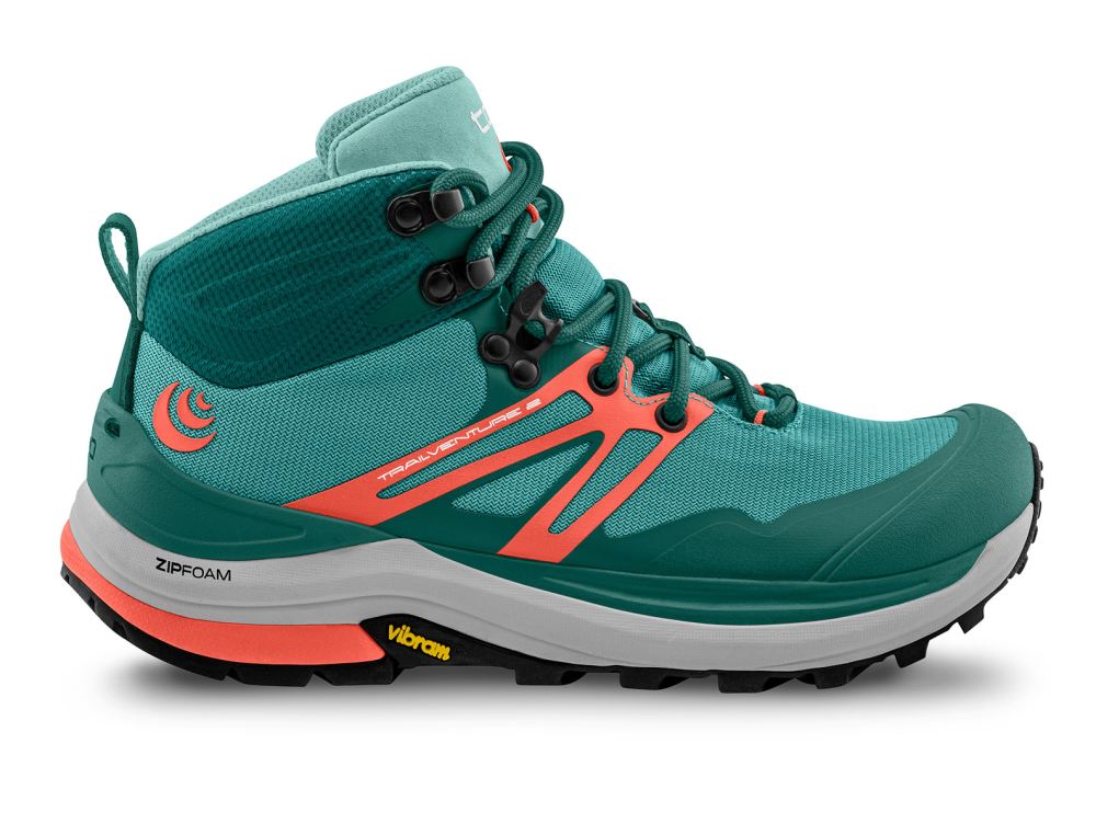 TOPO MEN'S TRAILVENTURE 2-Teal/Coral