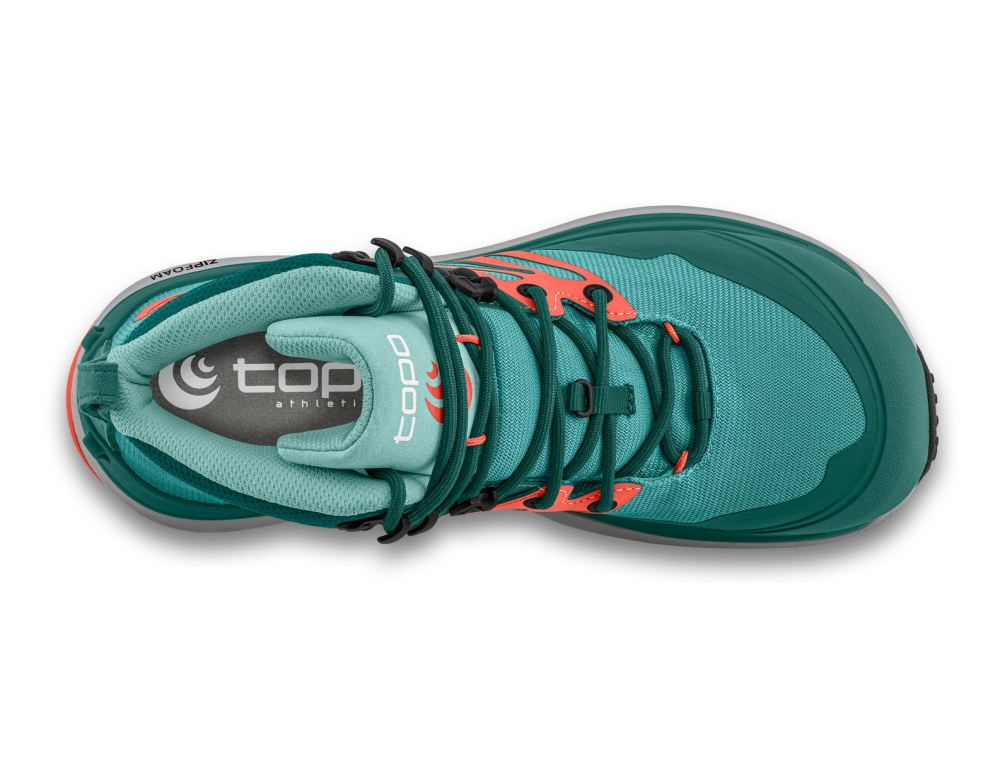 TOPO MEN'S TRAILVENTURE 2-Teal/Coral