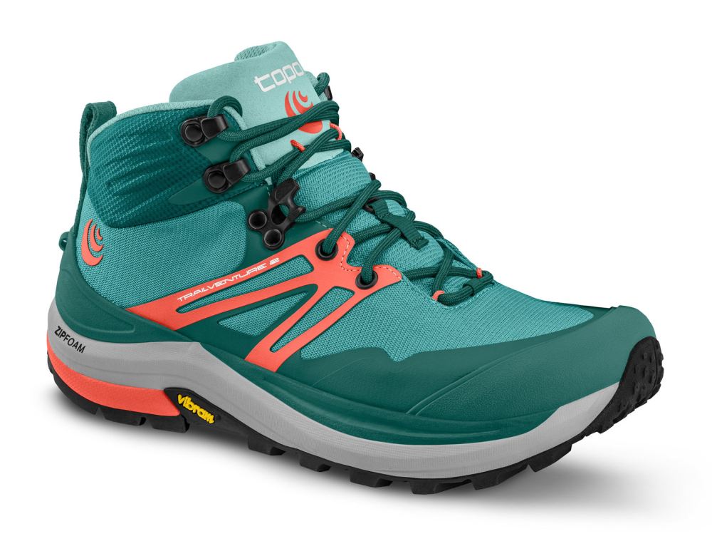 TOPO MEN'S TRAILVENTURE 2-Teal/Coral