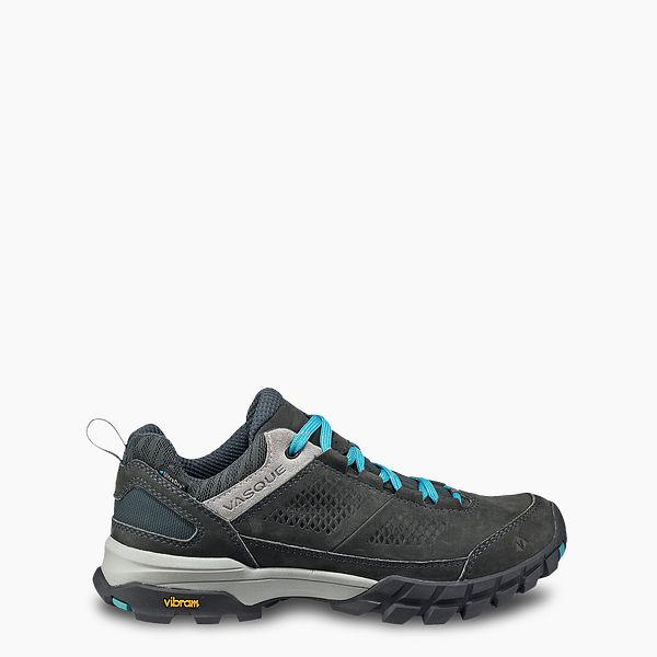 VASQUE BOOTS TALUS AT LOW ULTRADRY WOMEN'S WATERPROOF HIKING SHOE IN GRAY/TEAL