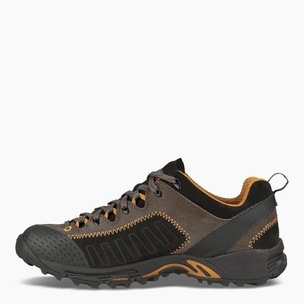 VASQUE BOOTS JUXT MEN'S HIKING SHOE IN BLACK/BROWN