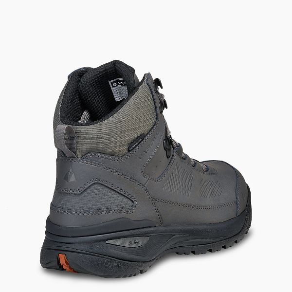 VASQUE BOOTS TALUS WT NTX MEN'S WATERPROOF, INSULATED HIKING BOOT IN GRAY