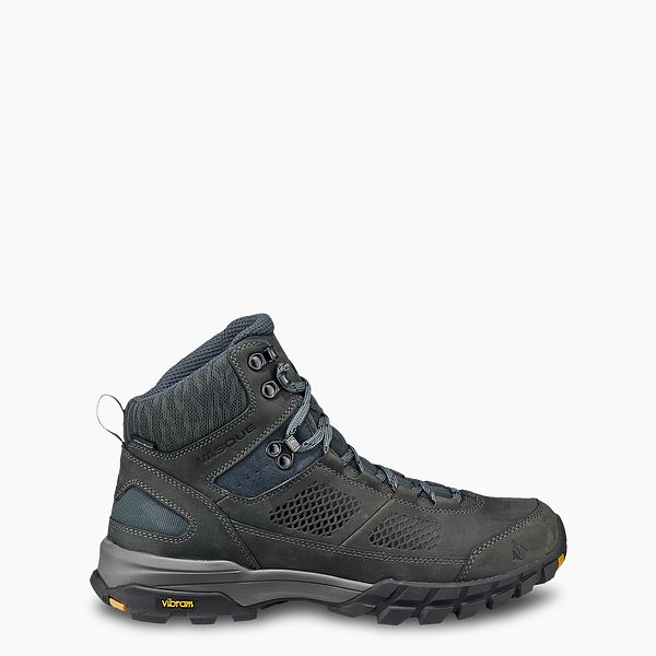 VASQUE BOOTS TALUS AT ULTRADRY MEN'S WATERPROOF HIKING BOOT IN GRAY/GOLD