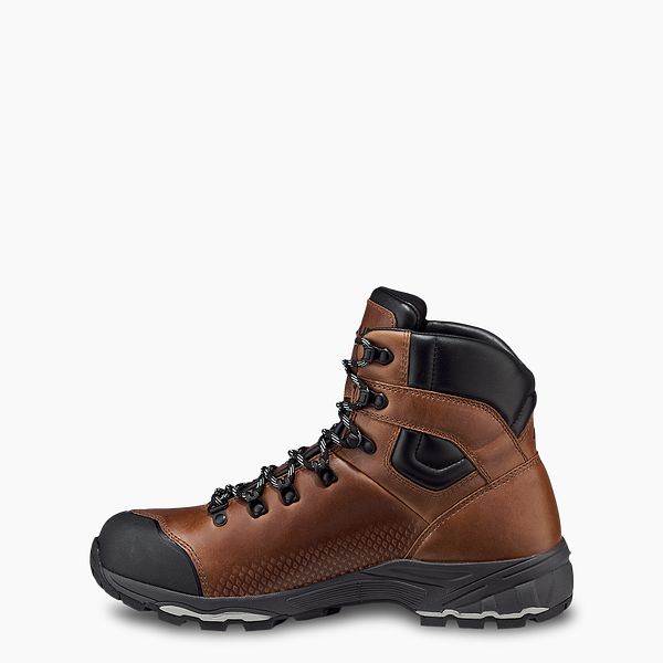 VASQUE BOOTS ST. ELIAS FG GTX MEN'S WATERPROOF HIKING BOOT IN BROWN