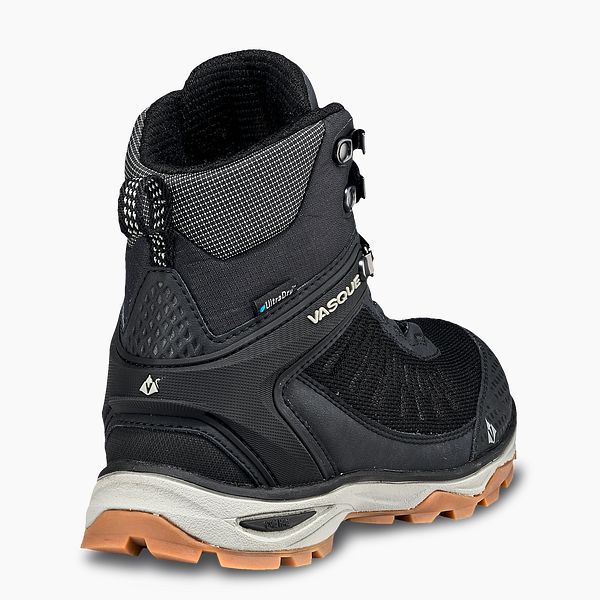 VASQUE BOOTS COLDSPARK ULTRADRY WOMEN'S INSULATED WATERPROOF HIKING BOOT IN BLACK/GRAY