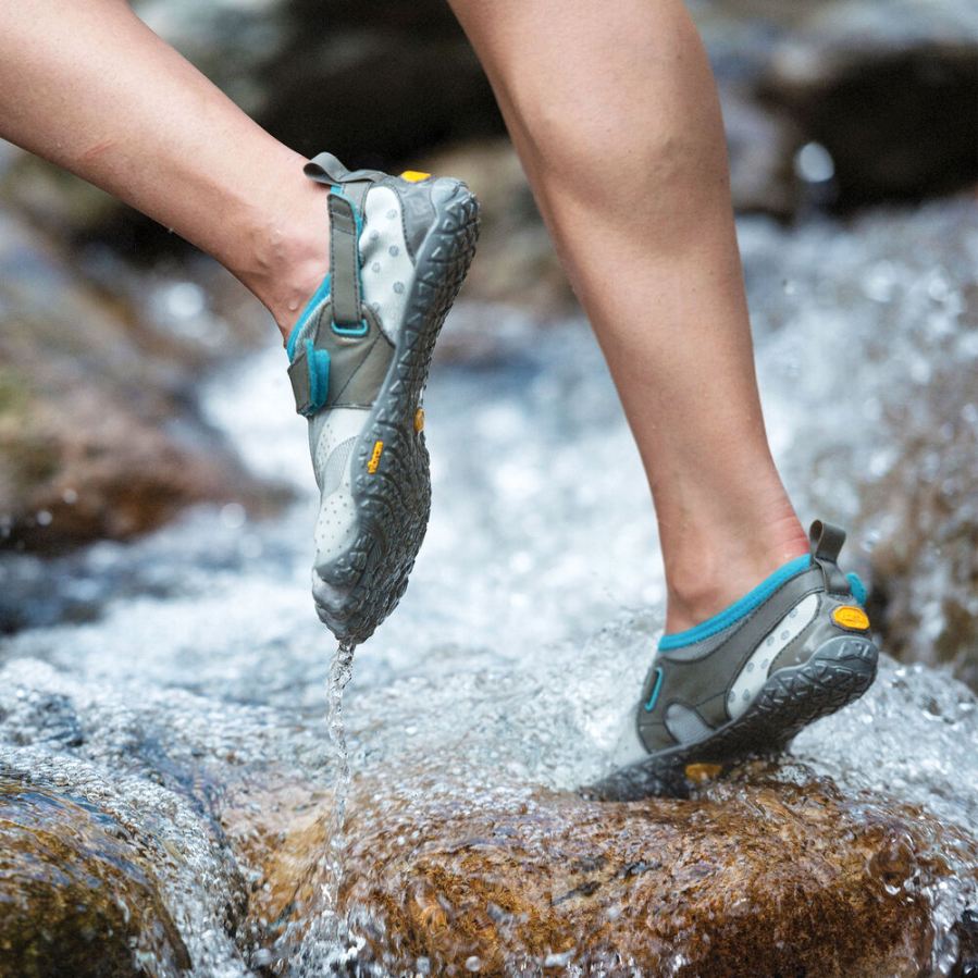 Vibram | V-Aqua Women's Light Grey / Blue