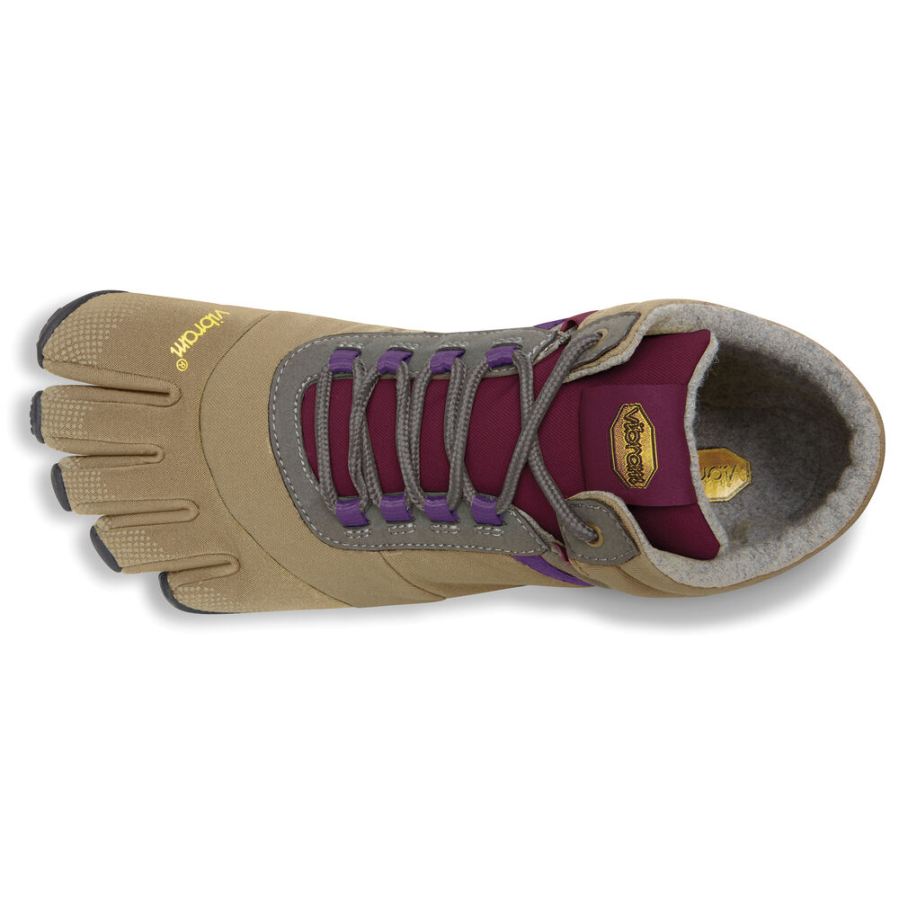 Vibram | Trek Ascent Insulated Khaki / Grape