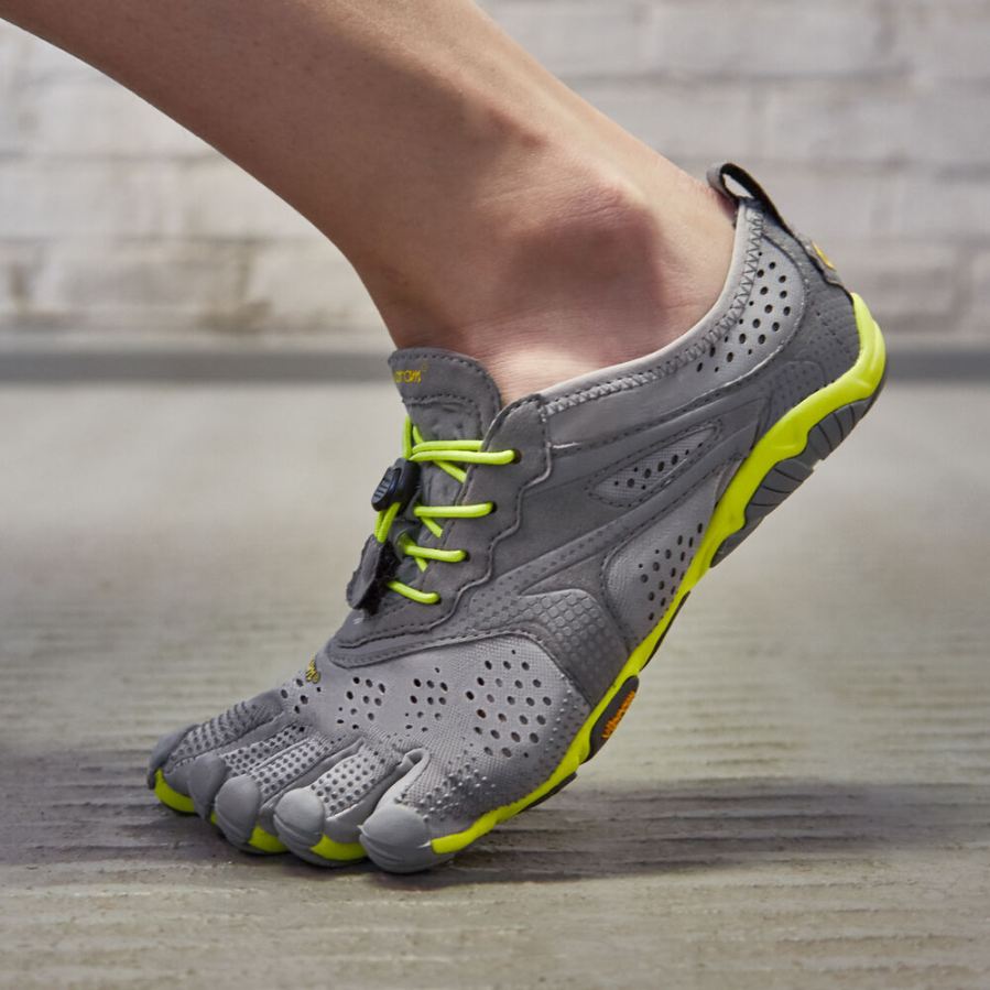 Vibram | V-Run Women's Grey / Yellow