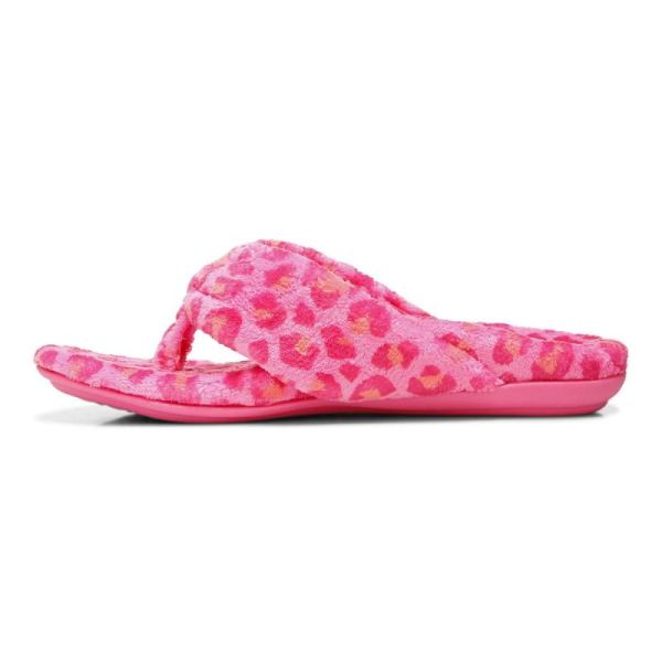 Vionic | Women's Lydia Slipper - Bubblegum Leopard