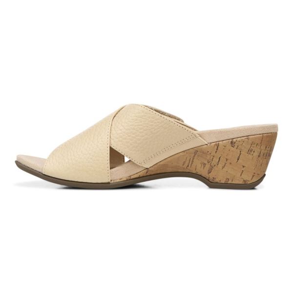 Vionic | Women's Leticia Wedge Sandal - Semolina