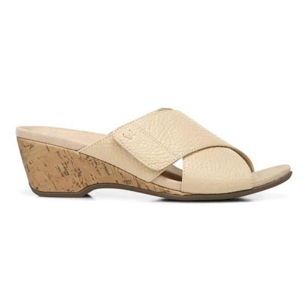 Vionic | Women's Leticia Wedge Sandal - Semolina