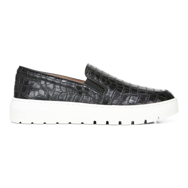 Vionic | Women's Dinora Slip On - Black Croc