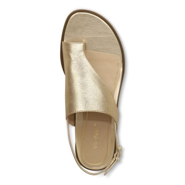 Vionic | Women's Ella Sandal - Gold Metallic