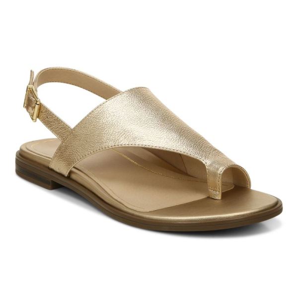 Vionic | Women's Ella Sandal - Gold Metallic