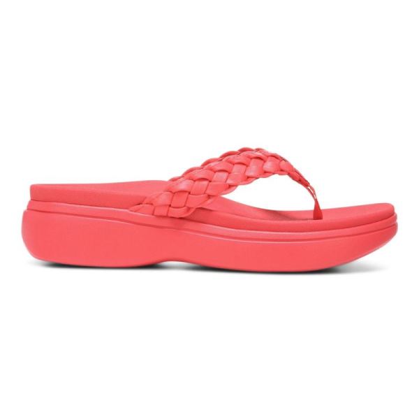 Vionic | Women's Kenji Platform Sandal - Poppy