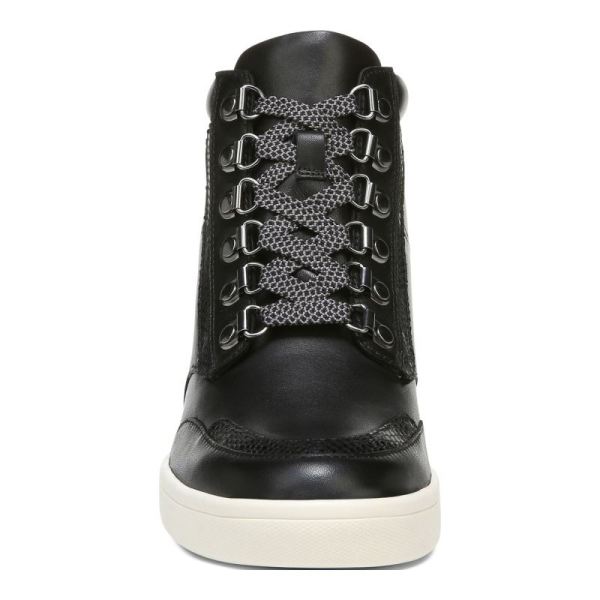 Vionic | Women's Jordy High Top - Black Leather