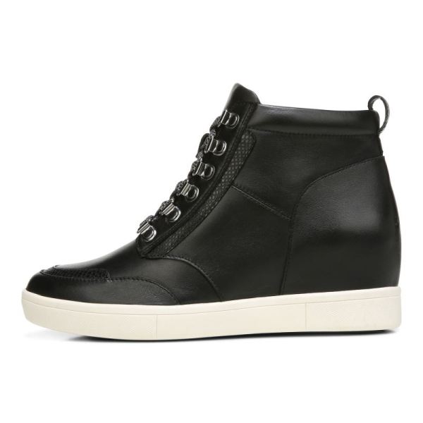 Vionic | Women's Jordy High Top - Black Leather