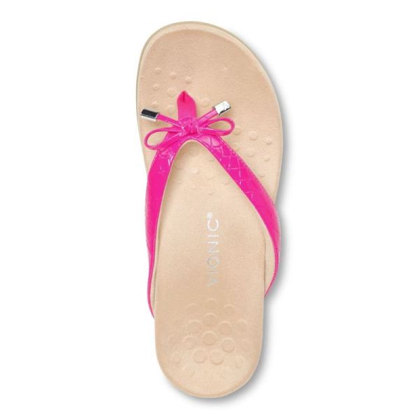 Vionic | Women's Bella Toe Post Sandal - Dragon Fruit