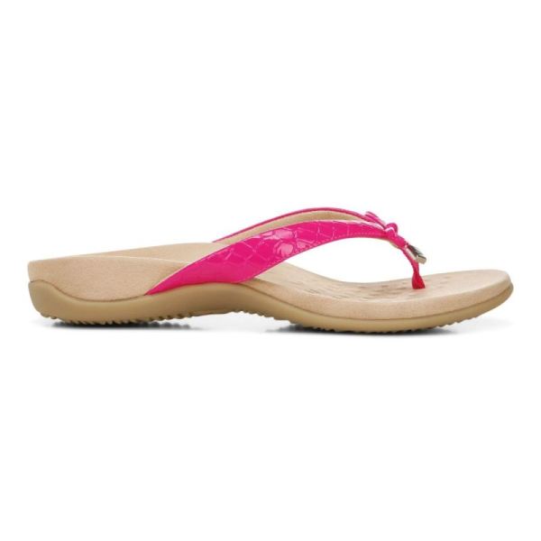 Vionic | Women's Bella Toe Post Sandal - Dragon Fruit