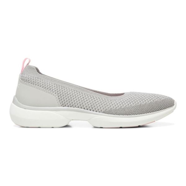 Vionic | Women's Kallie Slip on Sneaker - Grey Metallic