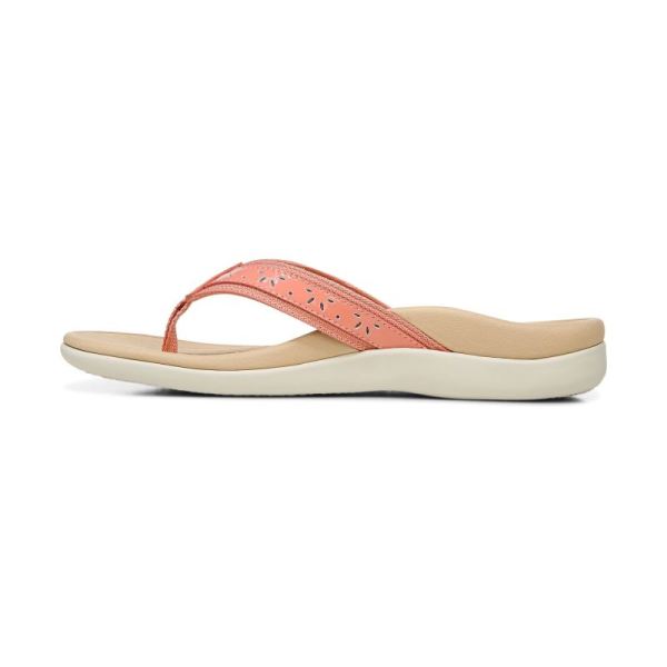 Vionic | Women's Casandra Toe Post Sandal - Terra Cotta