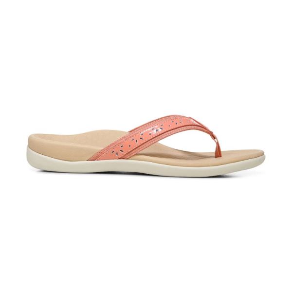 Vionic | Women's Casandra Toe Post Sandal - Terra Cotta