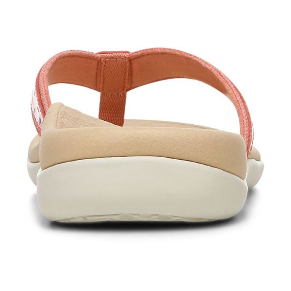 Vionic | Women's Casandra Toe Post Sandal - Terra Cotta