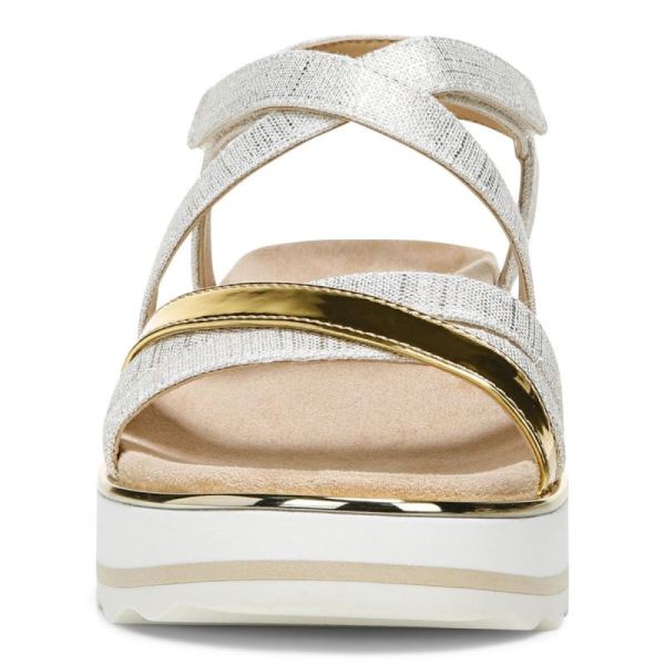 Vionic | Women's Kellyn Flatform Sandal - Marshmallow