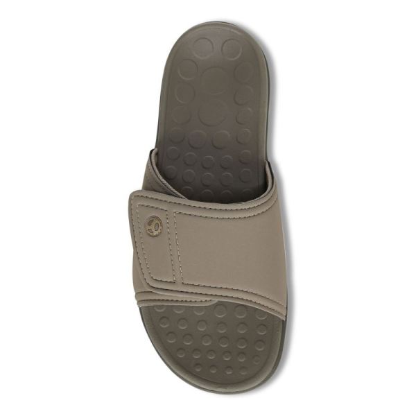 Vionic | Women's Kiwi Slide Sandal - Camel Khaki