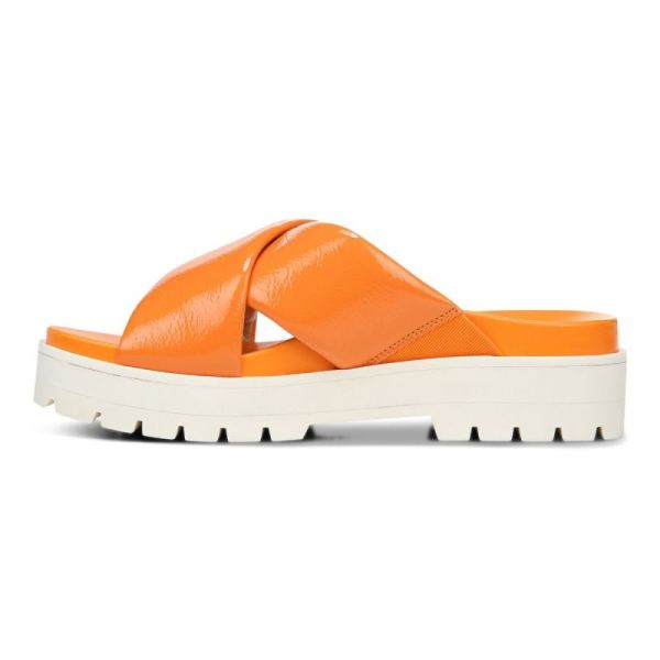 Vionic | Women's Vesta Flatform Lug Sandal - Marigold