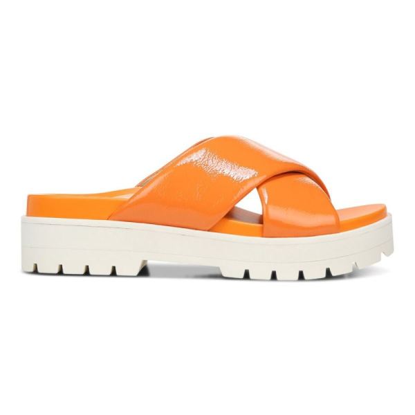 Vionic | Women's Vesta Flatform Lug Sandal - Marigold