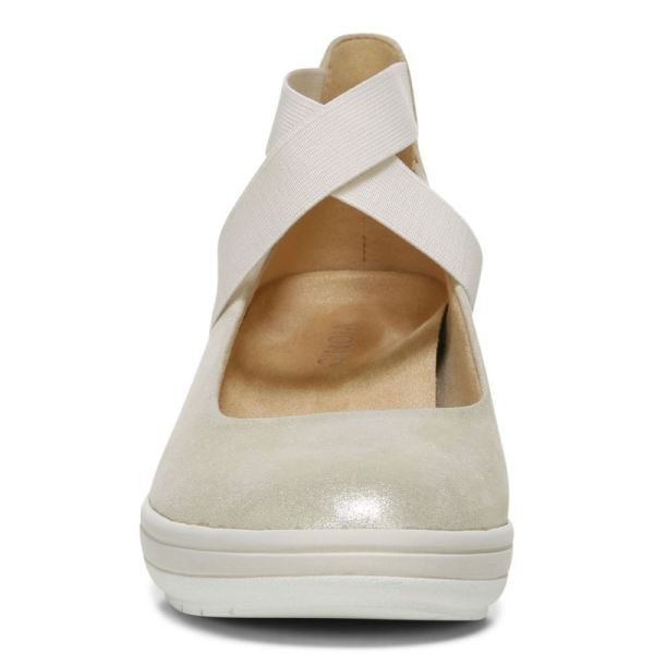 Vionic | Women's Ellery Wedge - Cream Suede