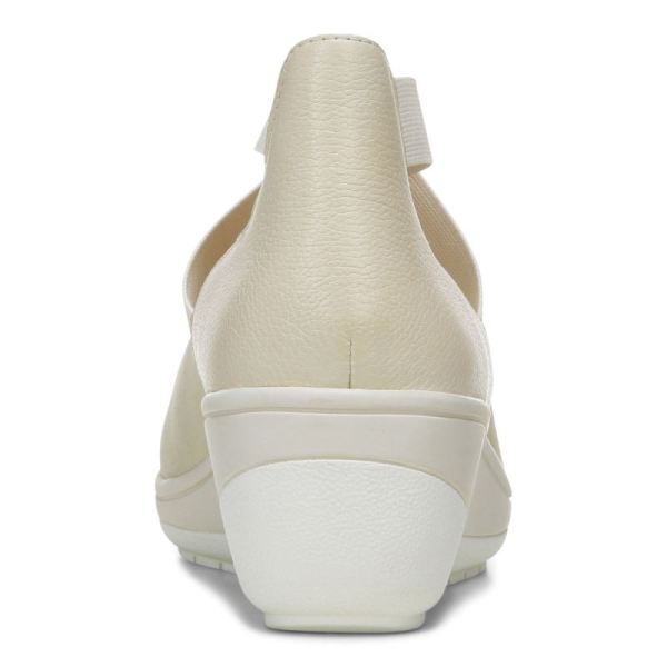 Vionic | Women's Ellery Wedge - Cream Suede