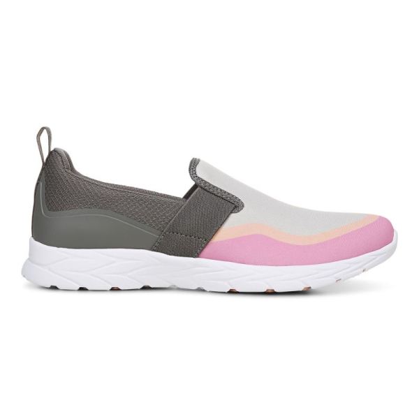 Vionic | Women's Nalia Slip on Sneaker - Grey Pink