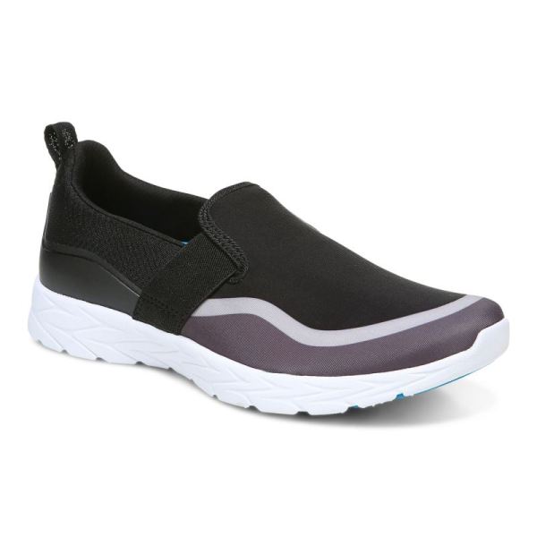 Vionic | Women's Nalia Slip on Sneaker - Black Grey