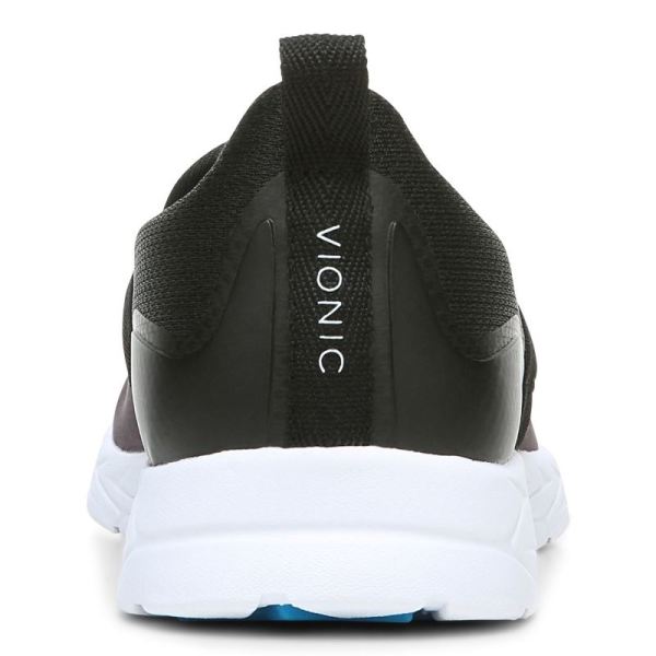 Vionic | Women's Nalia Slip on Sneaker - Black Grey