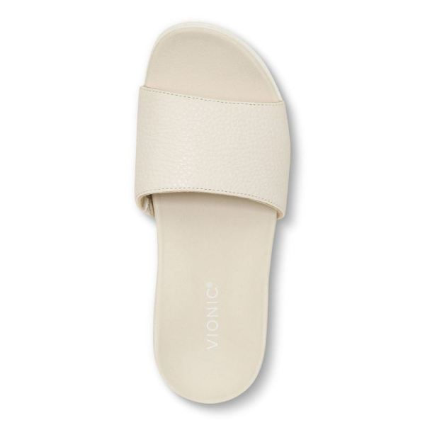 Vionic | Women's Val Slide Sandal - Cream