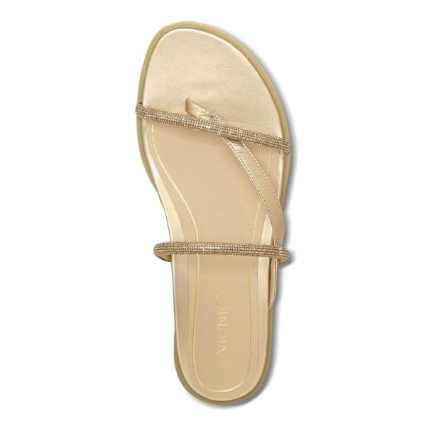 Vionic | Women's Prism Sandal - Gold