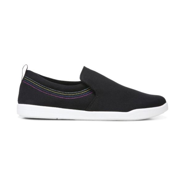 Vionic | Women's Marshall Slip On - Black Canvas