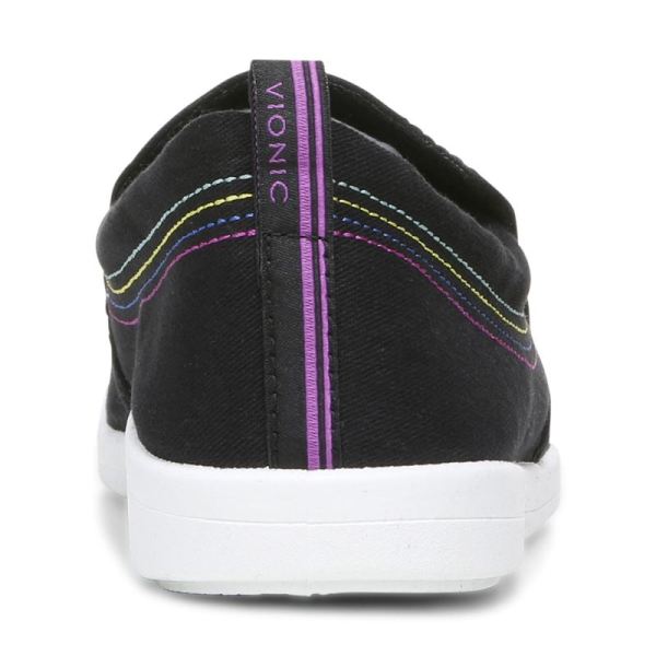 Vionic | Women's Marshall Slip On - Black Canvas