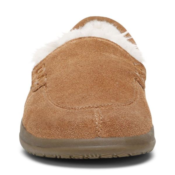 Vionic | Women's Lynez Slipper - Toffee Suede