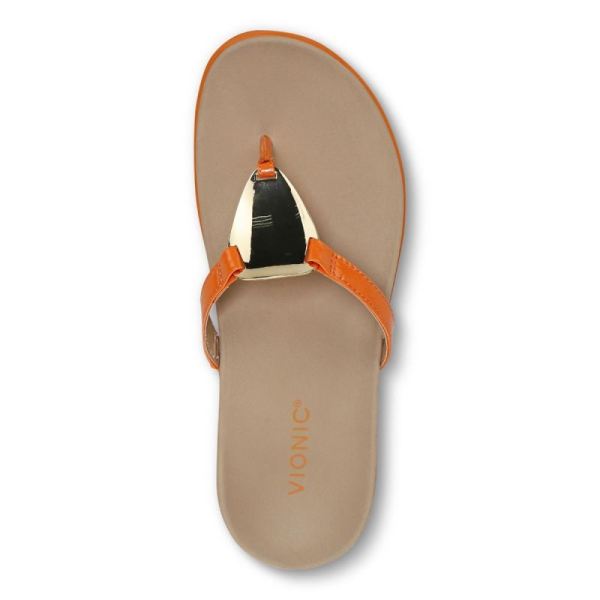 Vionic | Women's Raysa Toe Post Sandal - Marigold