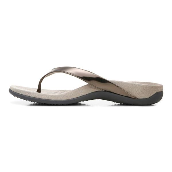 Vionic | Women's Dillon Toe Post Sandal - Pewter