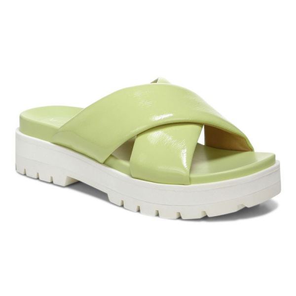 Vionic | Women's Vesta Flatform Lug Sandal - Pale Lime