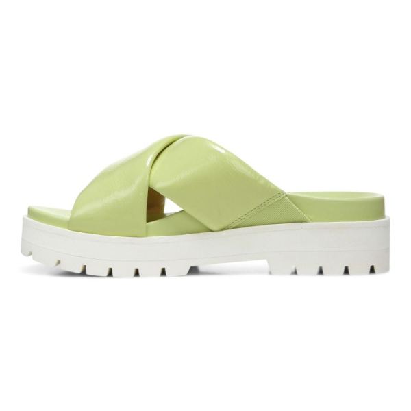 Vionic | Women's Vesta Flatform Lug Sandal - Pale Lime