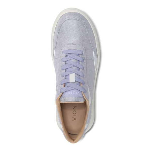 Vionic | Women's Elsa Sneaker - Blue Haze Linen