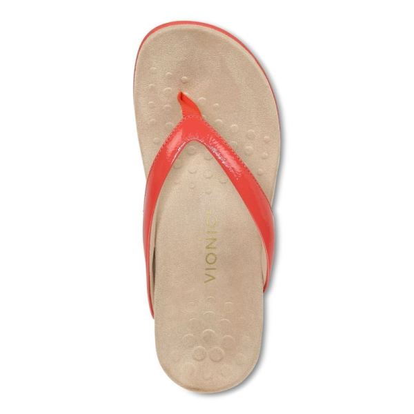 Vionic | Women's Dillon Toe Post Sandal - Poppy