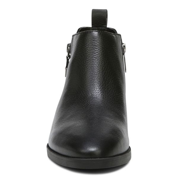 Vionic | Women's Cecily Ankle Boot - Black Leather